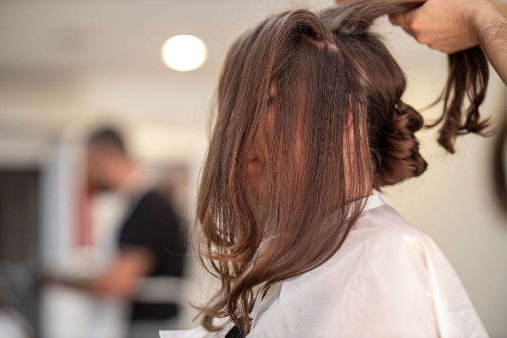 blow dry