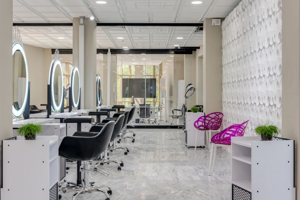 custom lighting/balayage